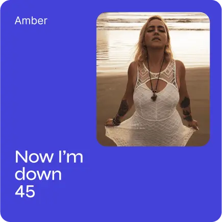 Amber from Illinois lost 42 pounds using Futurhealth Semaglutide®
